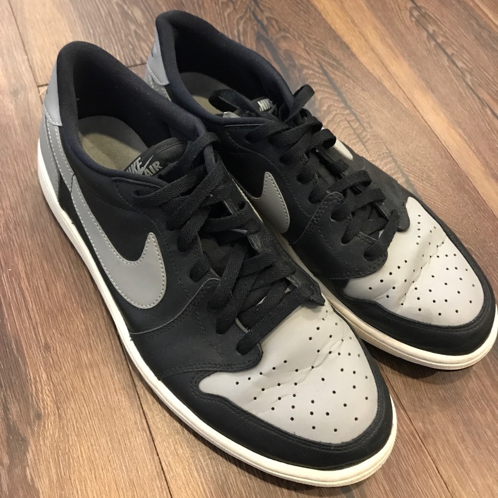 Nike Air Jordan 1 Retro Low Black & Grey 12